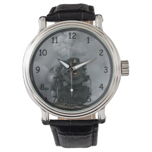 Vintage Steam Engine Train Watch