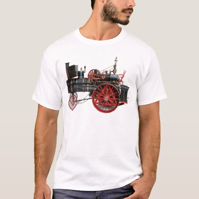 VINTAGE STEAM LOCOMOTIVE T-Shirt (Front)