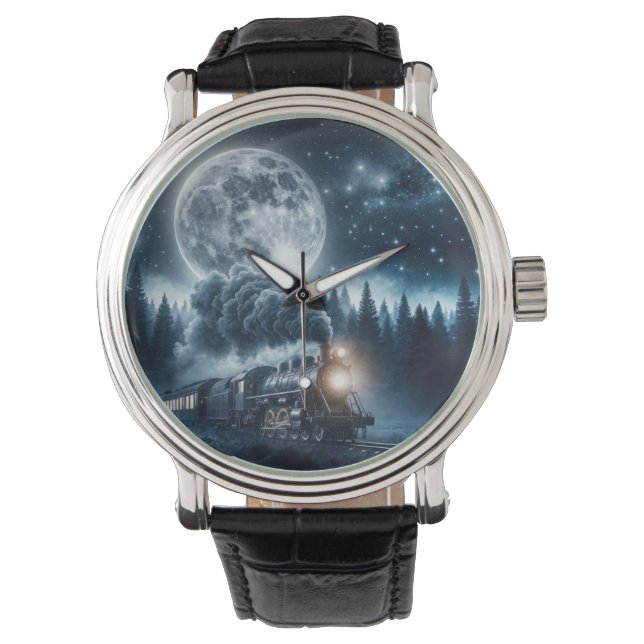 Vintage Steam Locomotive Watch (Front)