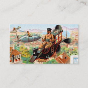 Vintage Steam Punk Fun Business Card
