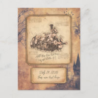 Vintage Steam Train / Locomotive Art. Driver Gift