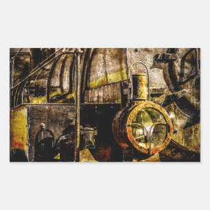 Vintage Steam Train - Old Timer Sticker