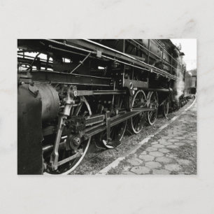Vintage Steam Train Postcard