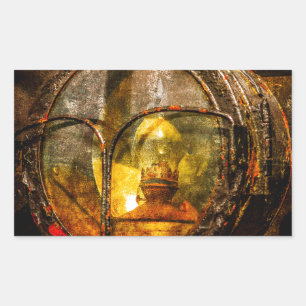 Vintage Steam Train - The Headlight Sticker