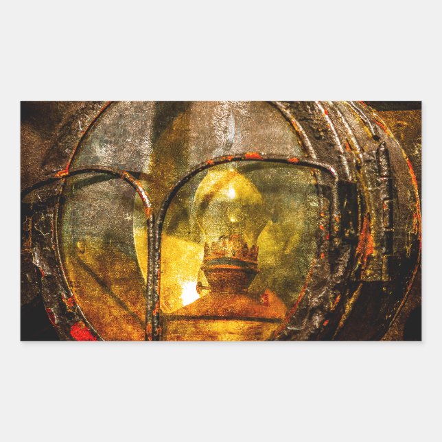 Vintage Steam Train - The Headlight Sticker (Front)