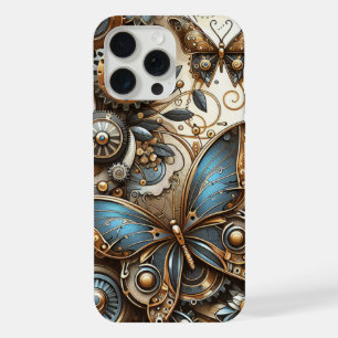 Vintage Steampunk Butterflies  iPhone 15 Pro Max Case
