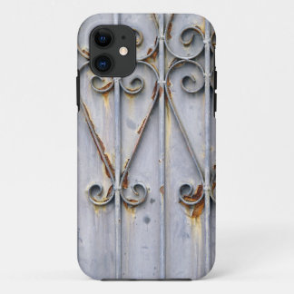 Vintage steampunk pattern metal rustic chic goth iPhone 11 case
