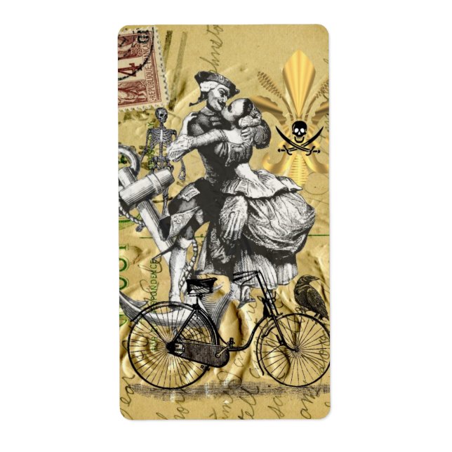 Vintage steampunk pirate (Front)