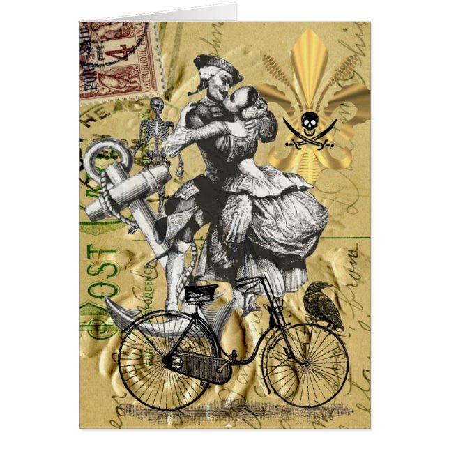 Vintage steampunk pirate (Front)