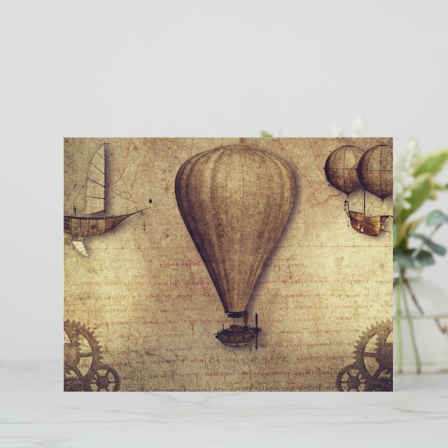 Vintage steampunk travel theme (Standing Front)
