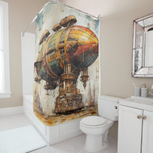 Vintage Steampunk Zeppelin (1)