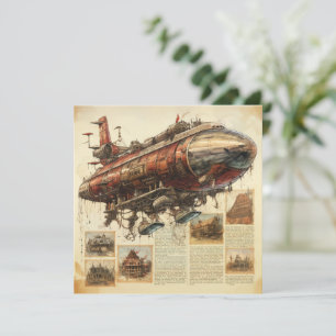 Vintage Steampunk Zeppelin (11)