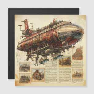 Vintage Steampunk Zeppelin (11)