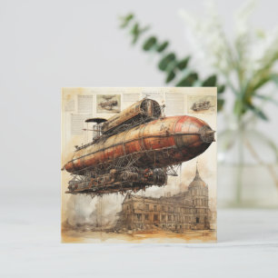 Vintage Steampunk Zeppelin (3)