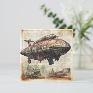 Vintage Steampunk Zeppelin (6)