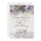 Vintage Sterling Silver Purple Rose 90th Birthday