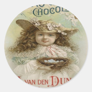 VINTAGE STICKERS - CHOCOLATE ADVERTISEMENT - GIFTS