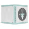 Vintage Stitched Whisk in Teal Recipe Binder