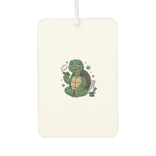 Vintage Stoner Turtle Vector Shirt Design_1 Air Freshener