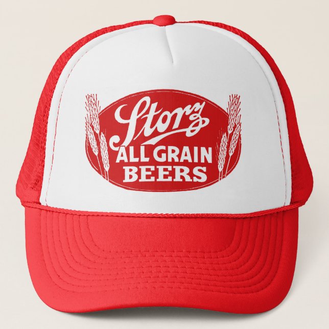 Vintage Storz Bière Casquette (Devant)
