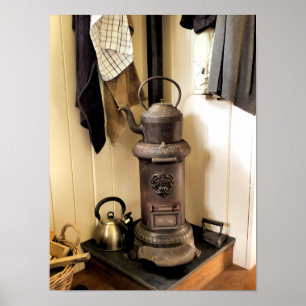 VINTAGE STOVE POSTER