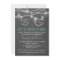 Vintage String Lights Chalk I DO BBQ Invitation