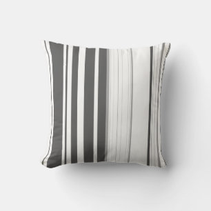 Vintage stripe pattern Art Design Abstract Throw Pillow