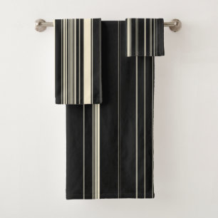 Vintage Stripes  Bath Towel Set