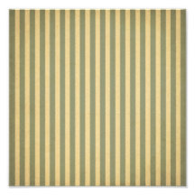 Vintage stripes green and beige