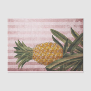 Vintage Stripes Pineapple Tissue Paper