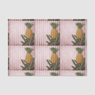Vintage Stripes Pineapple Tissue Paper