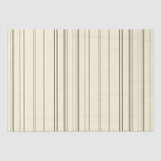 Vintage Stripes   Tissue Paper (Front)