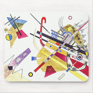 Vintage Stunning Abstraction - Kandinsky Art Mouse Pad