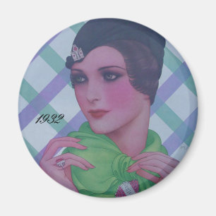 Vintage Style 1932 Magnet