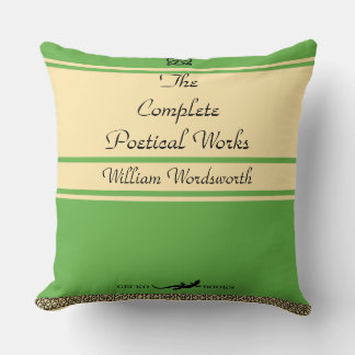 Vintage Style Apple Green Customizable Cushion
