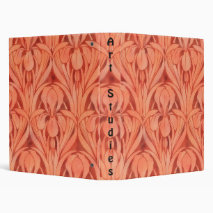 Vintage Style Art Personal Study Notebook Binder