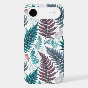 Vintage-style botanical fern leaves