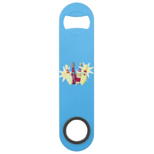 Vintage-style Bowling Bar Key