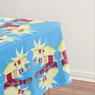 Vintage-style Bowling Tablecloth