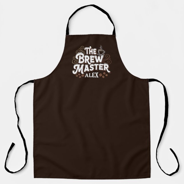 Vintage Style Brew Master Apron (Front)