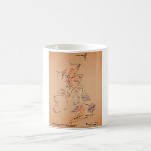 Vintage style British Isles Shipping Forecast Coffee Mug