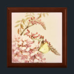 Vintage Style Butterfly Flowers Gift / Jewellery B Gift Box<br><div class="desc">As with most of our items, international shipping is available. If you're viewing this beyond Zazzle dot com, click this item to find out how much you can save on it with today's SALE! Design compilation, restoration, and copyright by Laurie Bethard, DBA Pretty Vintage. All Rights Reserved. You're invited to...</div>
