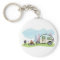 Vintage Style Camper Keychain