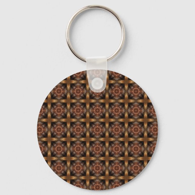 Vintage style complex decor keychain (Front)
