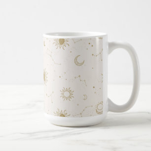 Vintage Style Constellation Pattern Coffee Mug