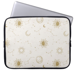 Vintage Style Constellation Pattern Laptop Sleeve
