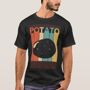 Vintage style Cute Potato Vegetable T-Shirt