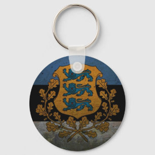 Vintage Style Estonia Keychain! Keychain