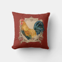 Vintage Style French Country Rustic Barn Rooster