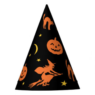 Vintage Style Halloween Party Hat